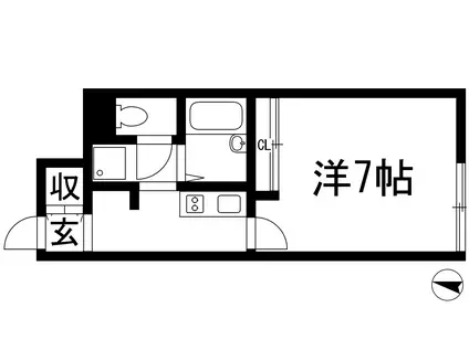 レオネクスト桜台(1K/1階)の間取り写真