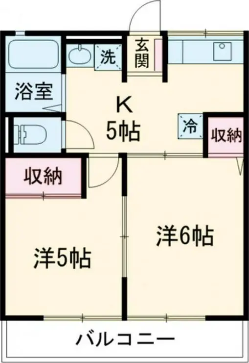 ガーデン深沢 1階階 間取り