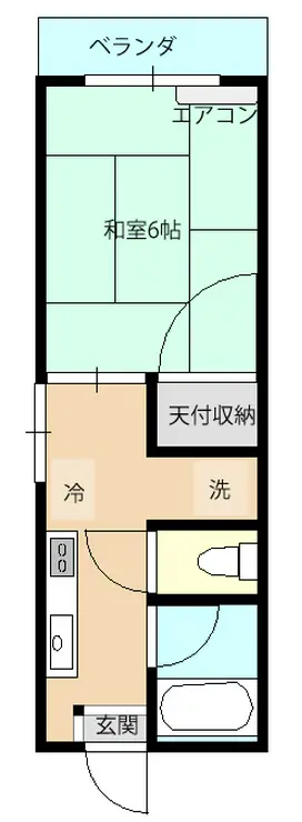 ニューハウス純 1階階 間取り
