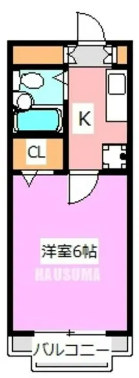 ラミアール佐々木 2階階 間取り