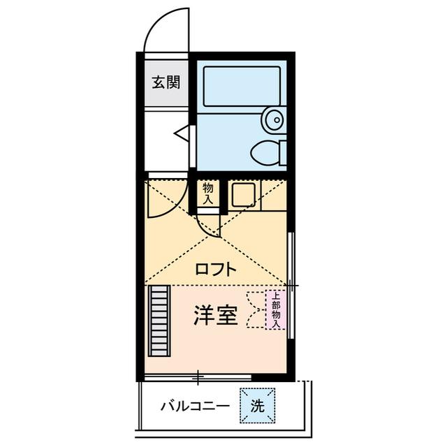 ライフピアセフィーロ(ワンルーム/1階)の間取り写真