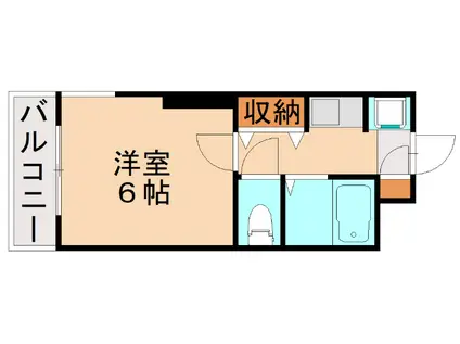 ジュエルアプリコ(1K/3階)の間取り写真