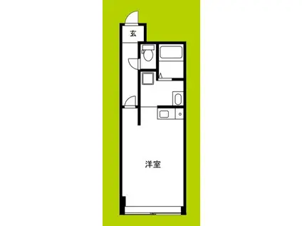 新大阪コーポビアネーズ(ワンルーム/4階)の間取り写真