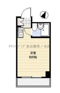 エトワール目白台(ワンルーム/4階)の間取り写真