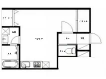 KO-KIN.HOUSE IMARIIII(ワンルーム/1階)の間取り写真