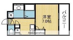 PARK HILLS 今里 NOA(1K/7階)の間取り写真
