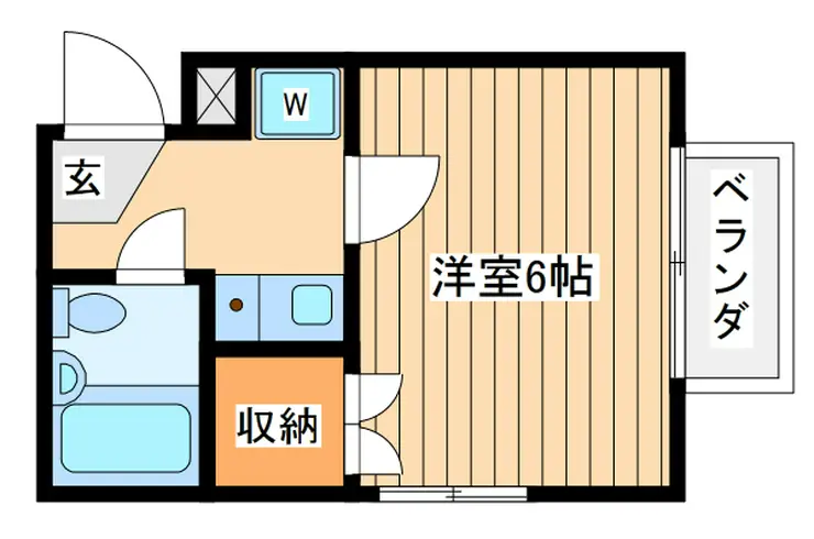 アーチス相模大野 2階階 間取り