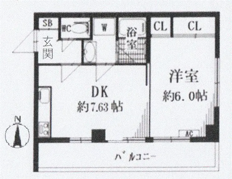 ラビン等々力 5階階 間取り