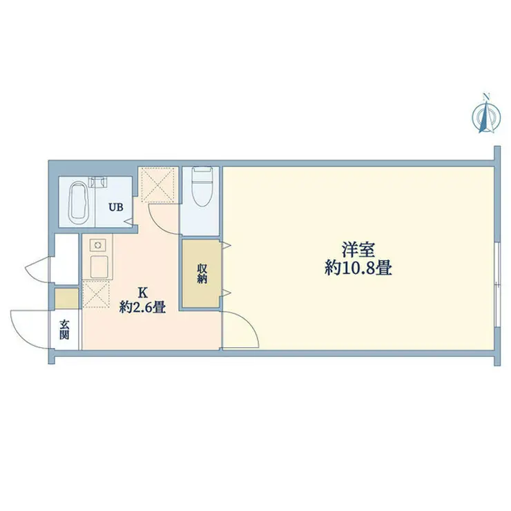 アムール IHE 1階階 間取り