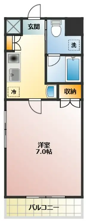 フェリエ西池袋相馬 3階階 間取り