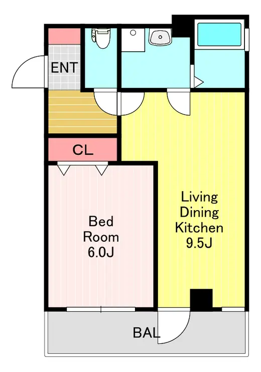 サンセット90 4階階 間取り