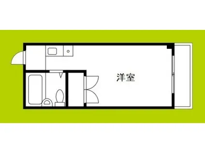上新ビル7(ワンルーム/3階)の間取り写真