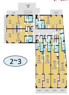 CHARMANT MAISON(1LDK/3階)の間取り写真