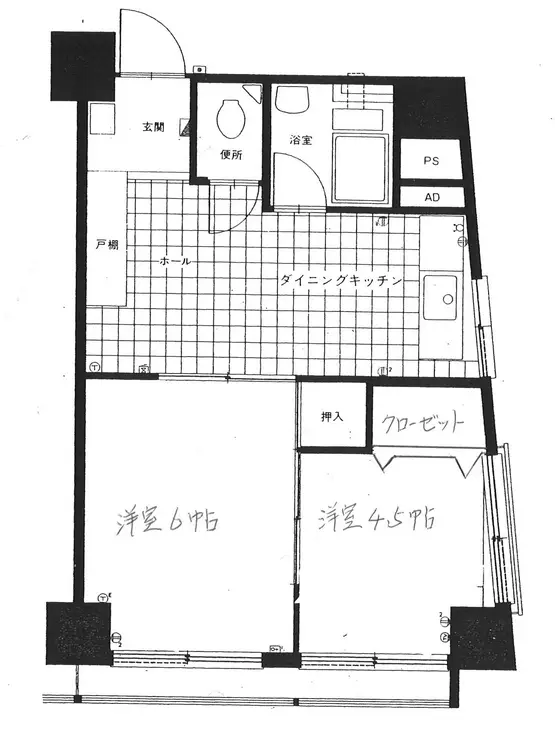 メゾンイセザキ 10階階 間取り