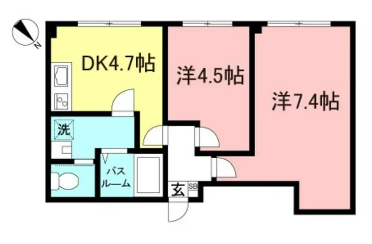リープハイツ 1階階 間取り