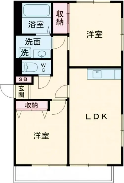 イージス高円寺 2階階 間取り