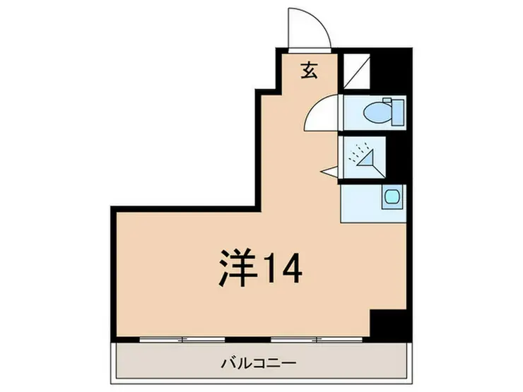 ライオンズマンション日本橋 2階階 間取り