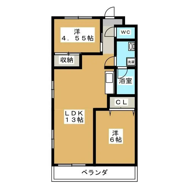 ルネッサンスリッチ 5階階 間取り