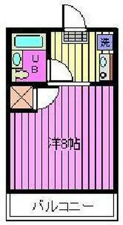 シティハウス宮原 2階階 間取り