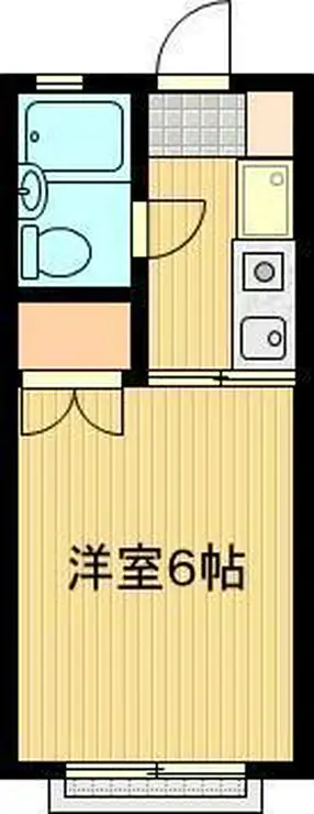 有山ハイツ 2階階 間取り