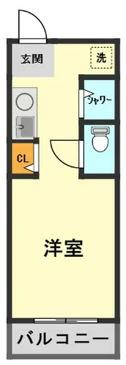 パークサイドヴィラ 1階階 間取り