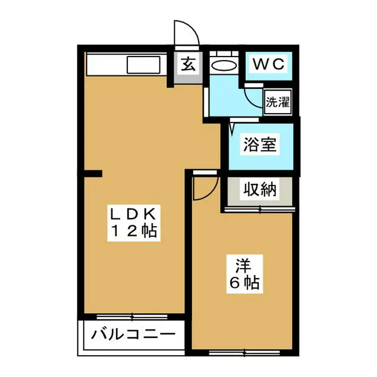 マ・メゾン相模原 3階階 間取り