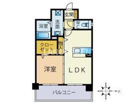 ジュネス・K(1LDK/3階)の間取り写真