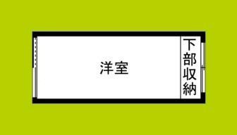 万葉ビル(ワンルーム/4階)の間取り写真