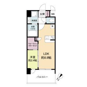 セレニテ神戸西アリエ(1LDK/3階)の間取り写真