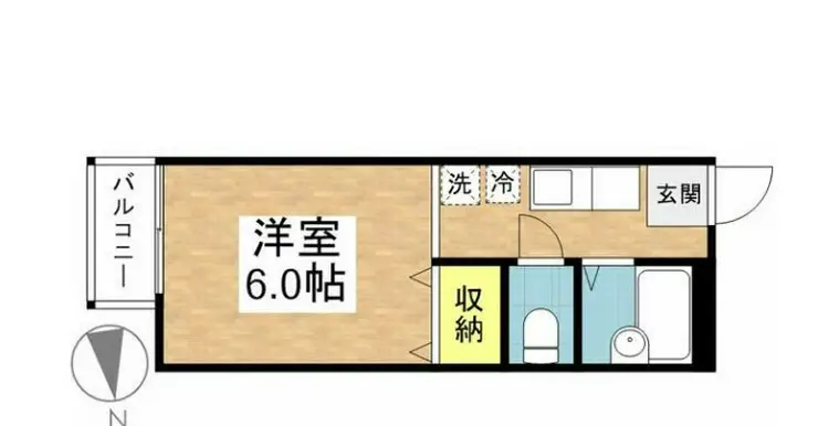 ベルシェ30 1階階 間取り