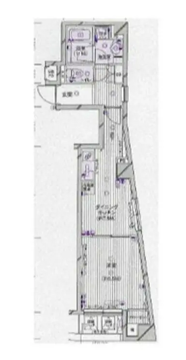 パークウェル方南町 6階階 間取り