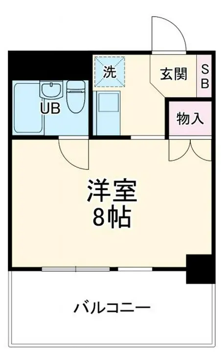 サンライズ 5階階 間取り