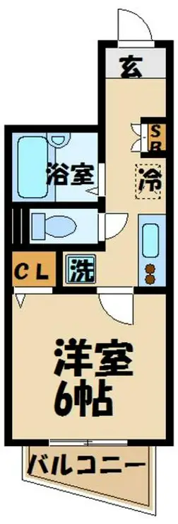 プレールアパートメント芦花公園 2階階 間取り