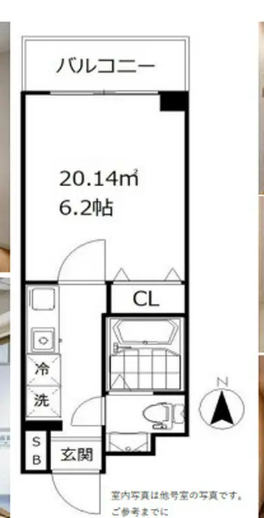 銀座アパートメントハウス 3階階 間取り