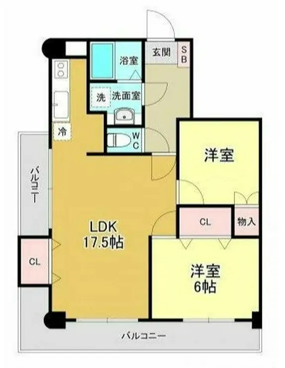グランピエール 3階階 間取り