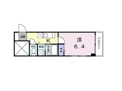 YS SQUARE(1K/3階)の間取り写真