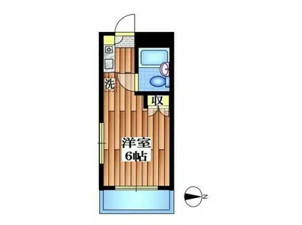 PARK AVENUE 高久(ワンルーム/2階)の間取り写真