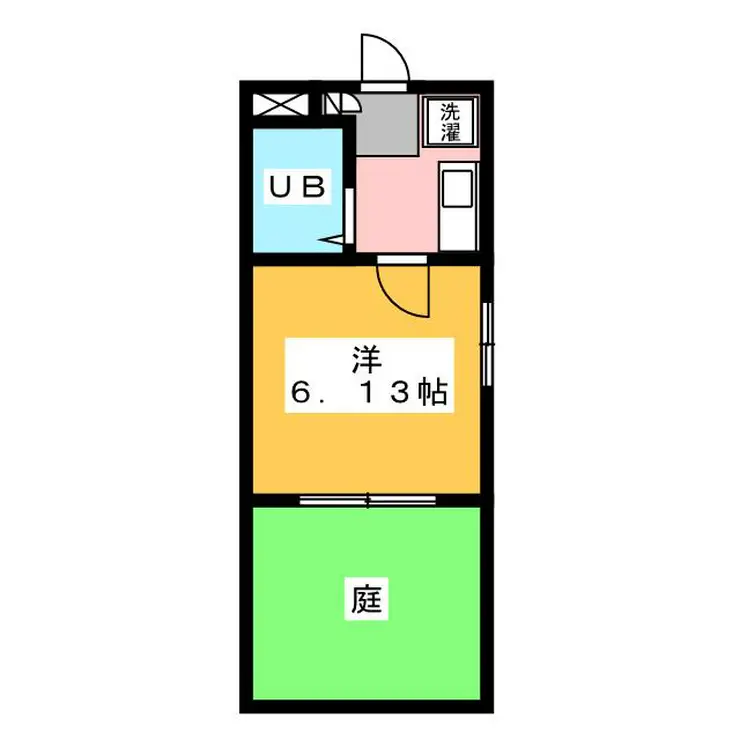 三和マンション3号館 1階階 間取り