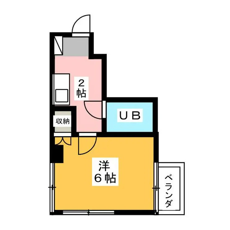 ヒルトップ大西 3階階 間取り