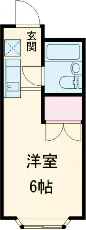 沢井コーポ 3階階 間取り
