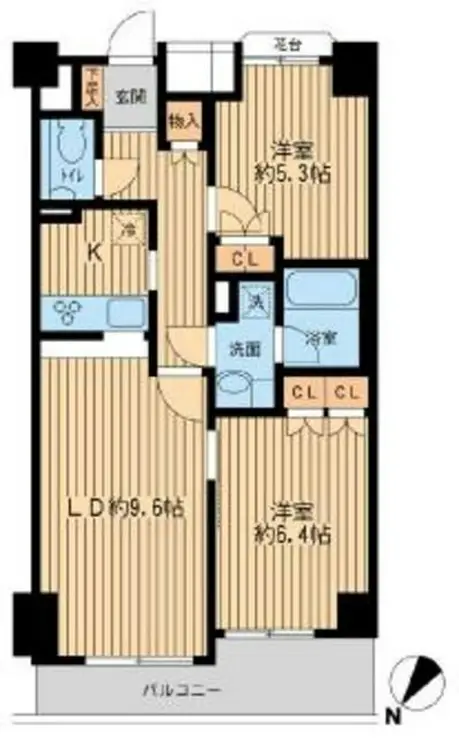 日本橋ファーストレジデンス 12階階 間取り