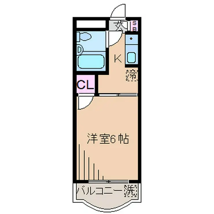 ハイタウン大倉山NO.1 1階階 間取り