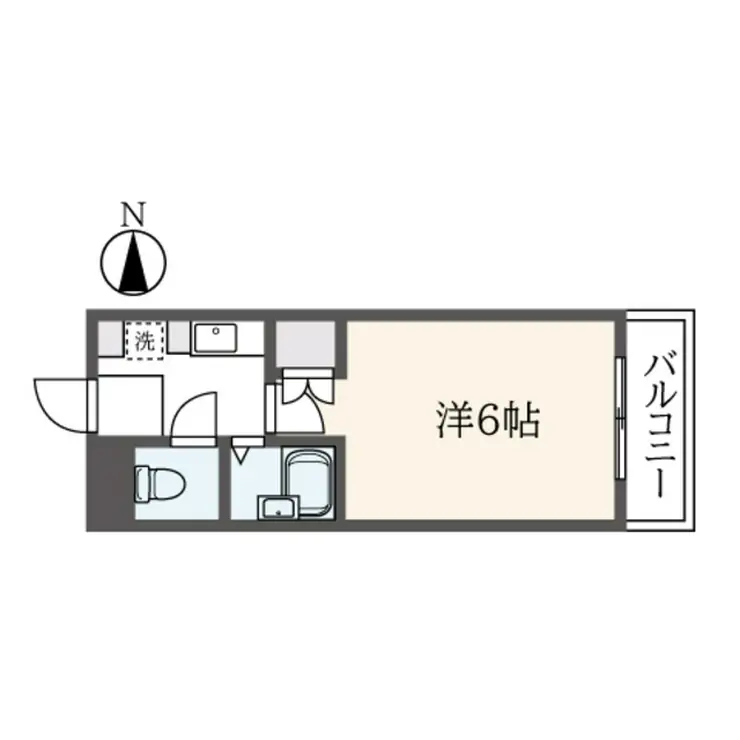 松本ビル 4階階 間取り