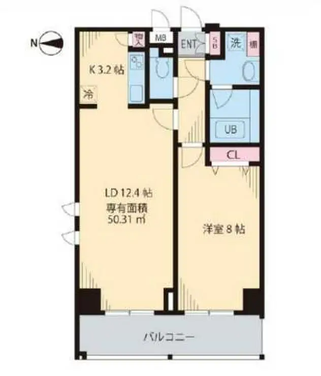 プレシャス音羽 9階階 間取り