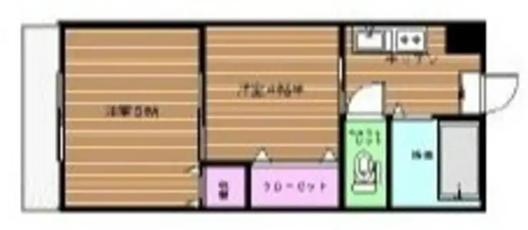 正太駒込マンション 8階階 間取り