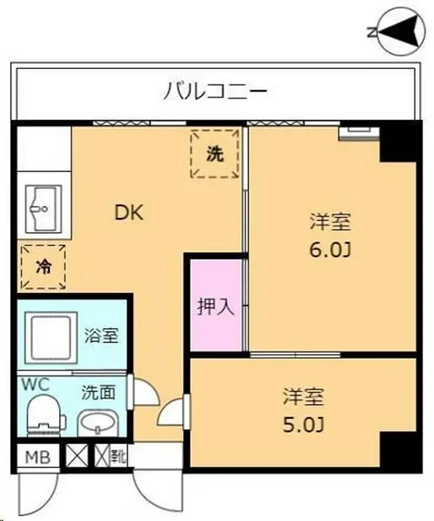 ヘレンハウゼ 2階階 間取り