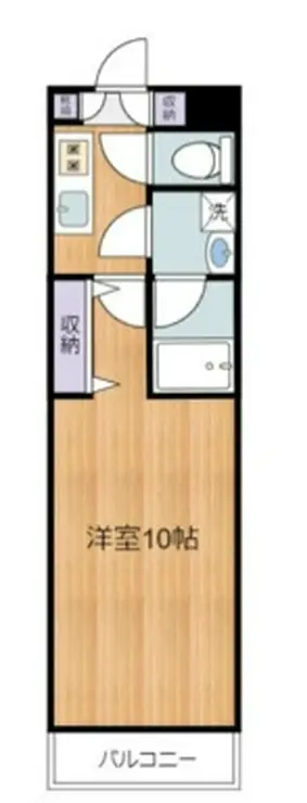 東芳ロイヤルガーデン 1階階 間取り