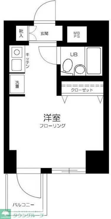 ドルチェ府中 2階階 間取り