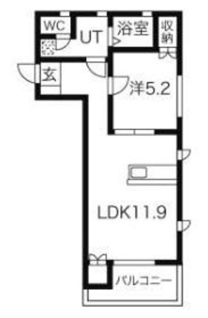 ＪＲ京浜東北線 川口駅 徒歩20分 2階建 築12年(1LDK/2階)の間取り写真