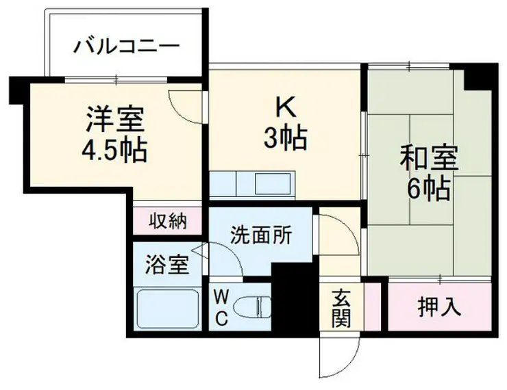 アルシュセマ 4階階 間取り